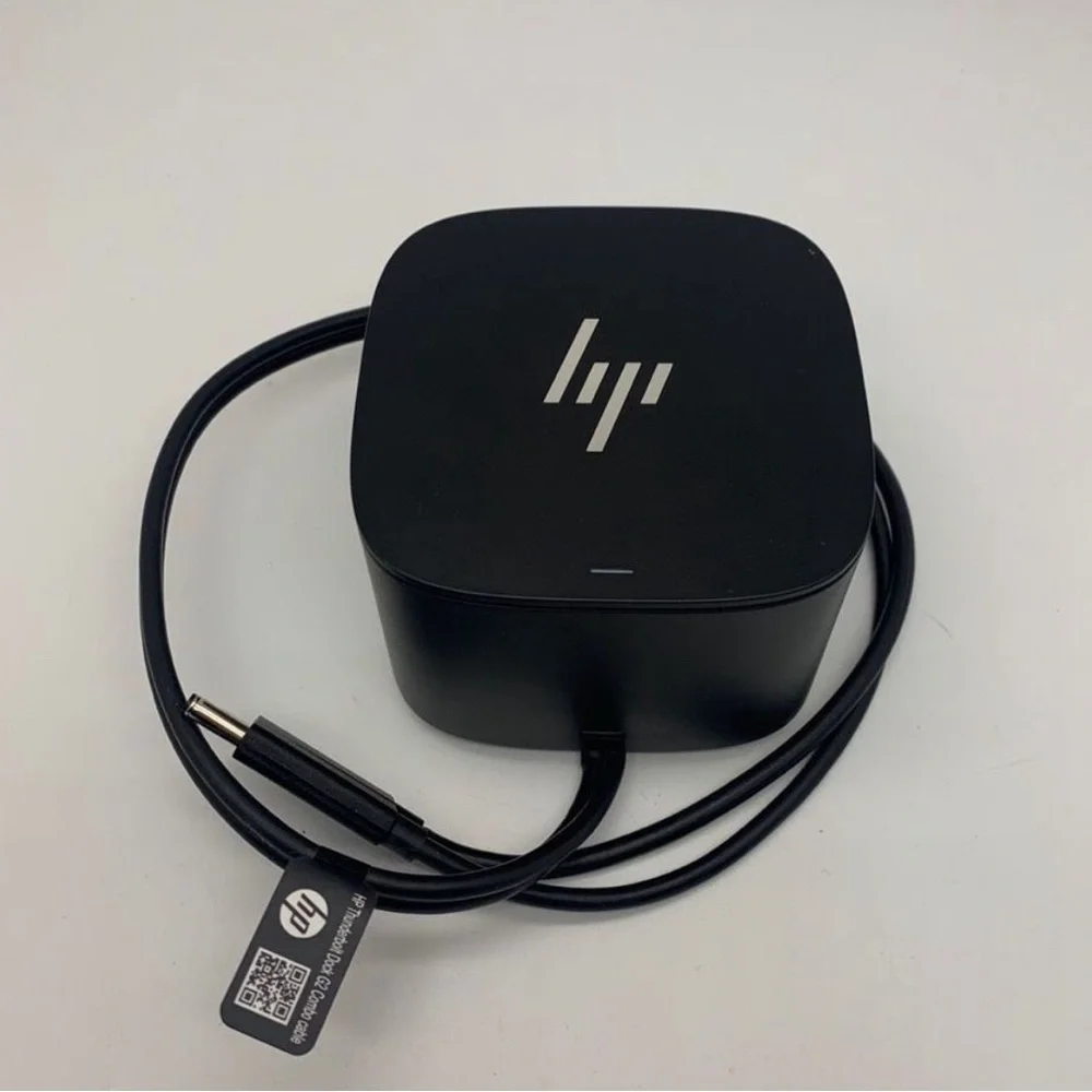 HP G2 Docking Station Thunderbolt 120W 4K HSN-IX01 Type C USB-C NO AC Adapter